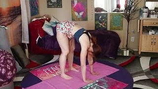 Core, inner and hamstring stretches today