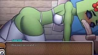 HornyCraft Minecraft sex animations Witch, Alex , Steve, Jenny, Creeper Minecraft Fuck