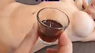 Belly And Bellybutton Fetish With Syrup, Kissing, And Fucking! 4K FREE VERSION