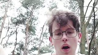 Plugging myself in the woods