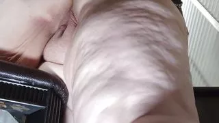 Hot Sexy Big Ass Blonde BBW Milf Mom Jerking Off Black Cock (Big Butt SSBBW Juicy Wet Pussy Pounded) Lots Of Cum