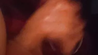 Morgens auf dem Parkplatz abgespritzt