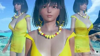 AI Shoujo Japanese beauty Sara in realistic 3D animated sex with multiple orgasms UNCENSORED