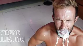 Hes my slave and human ashtray