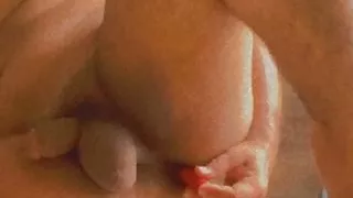 Pakistani Chubby Guy Put Lipstick In His Wet Chubby Smooth Round Ass