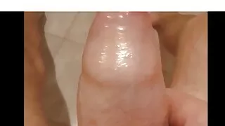 sucking penis with foreskin