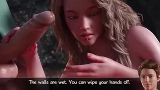 (TGO) Treasure Of Nadia - Story scenes #9 - Kaley Babe First time Eating Sperm - NLT media