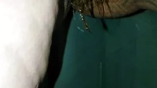 Black Countess Listen as it runs into the glass. The pee served in the glass