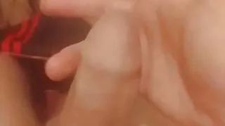 young man with a little thing