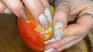 Long Nails Fruits Massacre Part 4 I MyNastyFantasy