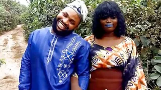 African FuckBoy Bodies Married Auntie Hardcore Doggystyle!