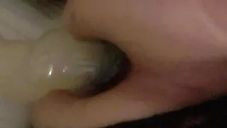 Stephlove beim Ficken mit dem Monsterspielzeug, könnte mehr tun