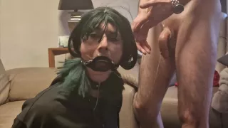 Davine Gets Her Throat Trained And Face Fucked