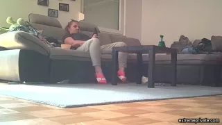 Caught Masturbating In Clothes