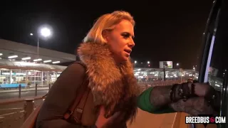 Sasha Steele Gets a Ride and a Mouth Full of Cum - Breedbus