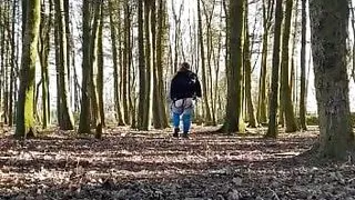 TheLady blinkt im Wald, aber es ist zu viel los