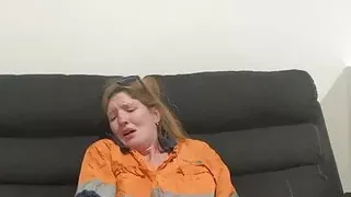 Roadworker girl quickie