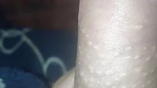 Ich habe meinen Schwanz mit einer Menge Sperma gezeigt, willst du ihn sehen