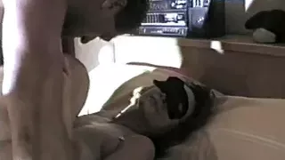 Italian lady does a pornographic audition at home