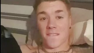 Str8 Lad Lil D Cums on his Boxer Shorts!