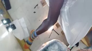 African American Ebony enJoi Da Pussy Thick Thighs Juicy Pussy Model 02