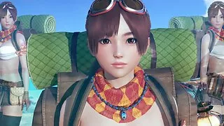 AI Shoujo Island Goddess Japanese beauty SHAN in realistic 3D animated sex multiple orgasms UNCENSORED