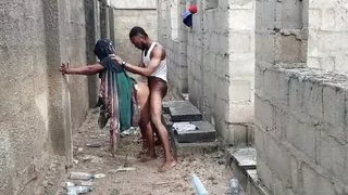 Lagos big-titted Slut gets fucked in public - xxhomealone