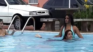 Lesbian threesome with beautiful teens eager for