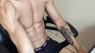 Auf dem Zimmer wichsen