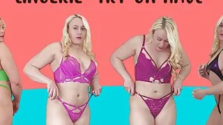 Lingerie try on haul