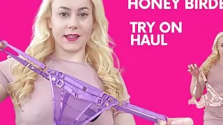 sexy lingerie try on haul with Michellexm