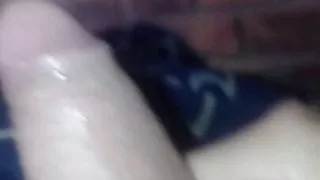 I masturbate on my feet with toys and milk