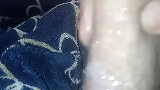 I masturbate on my feet with toys and milk