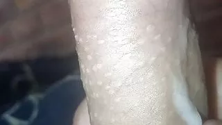 I masturbate on my feet with toys and milk