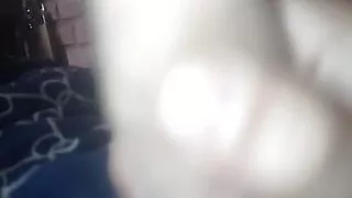 I masturbate on my feet with toys and milk