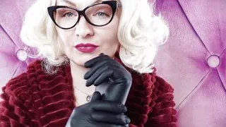 ASMR: double nitrile gloves. Sexy sounding SFW (safe for work) video with amazing close-up soundings