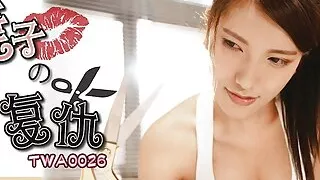 Young Asian with big boobs and tight pussy cheating and have sex with big dick stepbrother