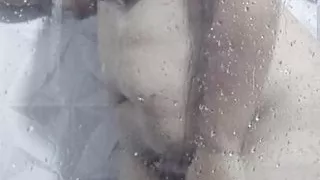 Chloe gets horny while taking a shower Pt 2