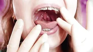 ASMR and close-ups: Giantess Vore Fetish - Eating Cars from chocolate. Braces. (Arya Grander)
