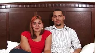 Small titted German chick enjoy fucking hard with her dude