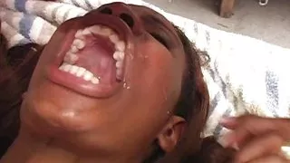 Black Babe Had Her First Hardcore Fucking