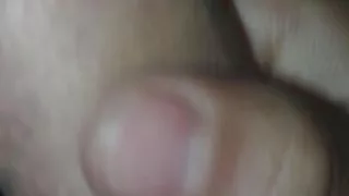 masturbating with a lot of desire and milk