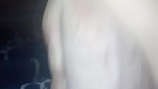 masturbating with a lot of desire and milk