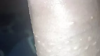 masturbating with a lot of desire and milk