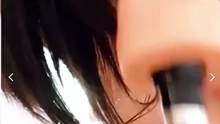 Deepthroat Training Session für Sissy Elodie