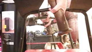 bbc dildo in sissy ass