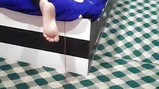 Asian girl masturbating