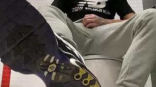 Guy Handjob In Toilet