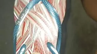 Cum In Havaianas Slim Tropical