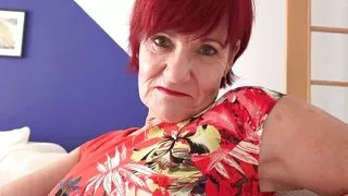 AuntJudysXXX - Your 64yo GILF Step-Aunt Linda catches you with a Dirty Magazine